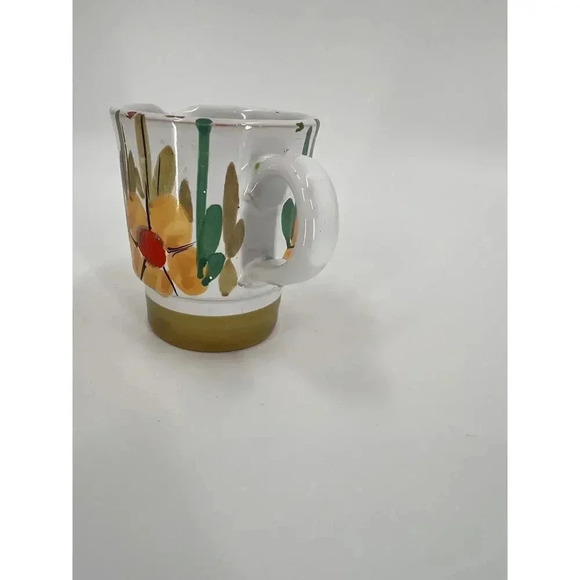 Vintage Signed Holt Howard Multi Color Floral Creamer 2.75"H X 2"W - Picture 6 of 10